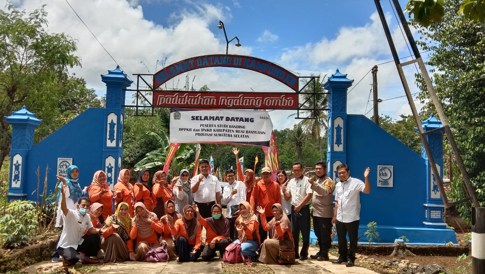 UPPKA Mukti Migunani Kampung KB Sendangsari Studi Banding ke Kampung KB Ngalangombo, Semanu 