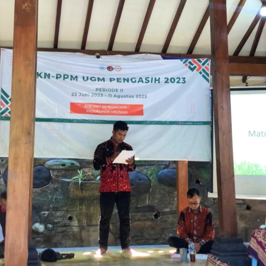 Kembangkan Kreativitas dan Keahlian Berbicara, KKN UGM Adakan Pelatihan MC Bahasa Jawa