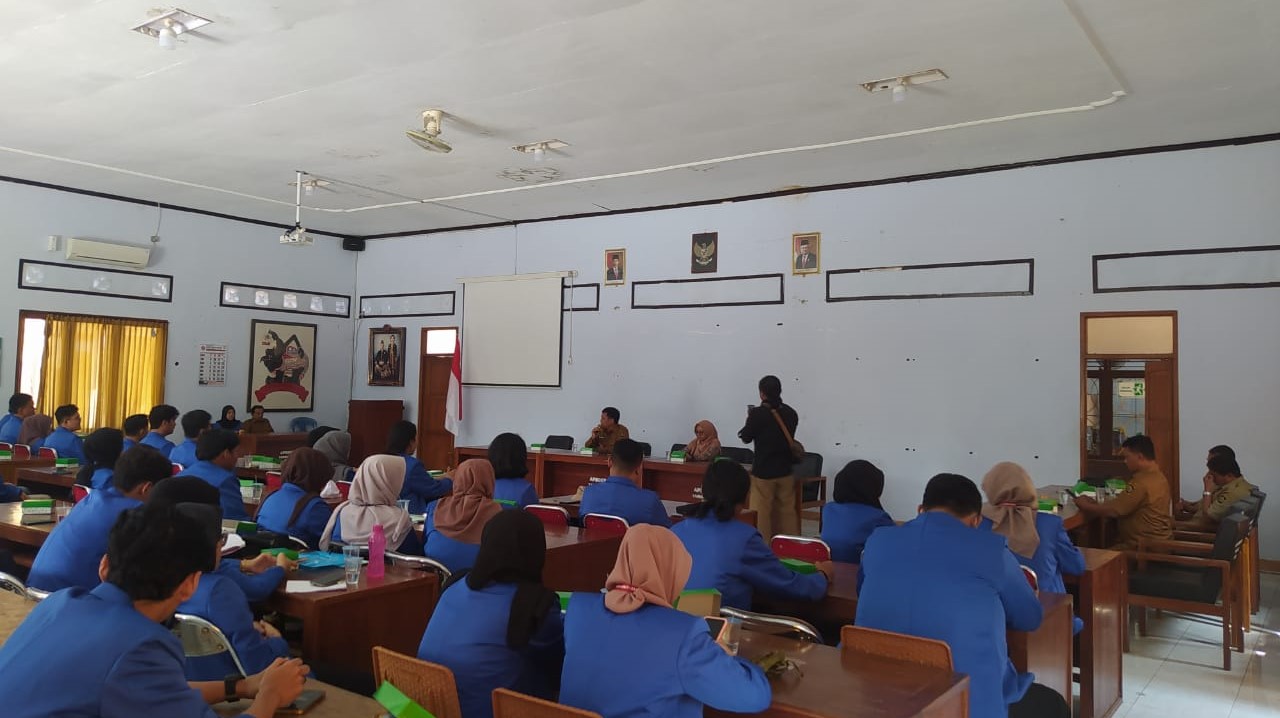 Lurah Sendangsari Kembali Terima Mahasiswa  KKN dari Universitas Islam Indonesia Yogyakarta